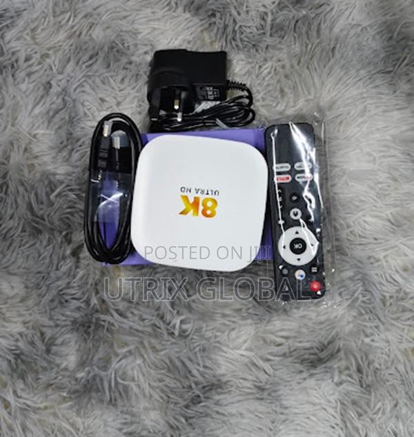 H96 Max Android 14 Streaming Box 4gb Ram 128gb Voice Remote - main view