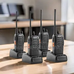 Hand-Held Long Range Baofeng Bf-888s Walkie Talkie Radio Calls- 4 PCS
