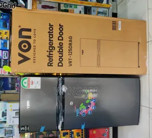 Double Door 125 Litres Fridge Von Available
