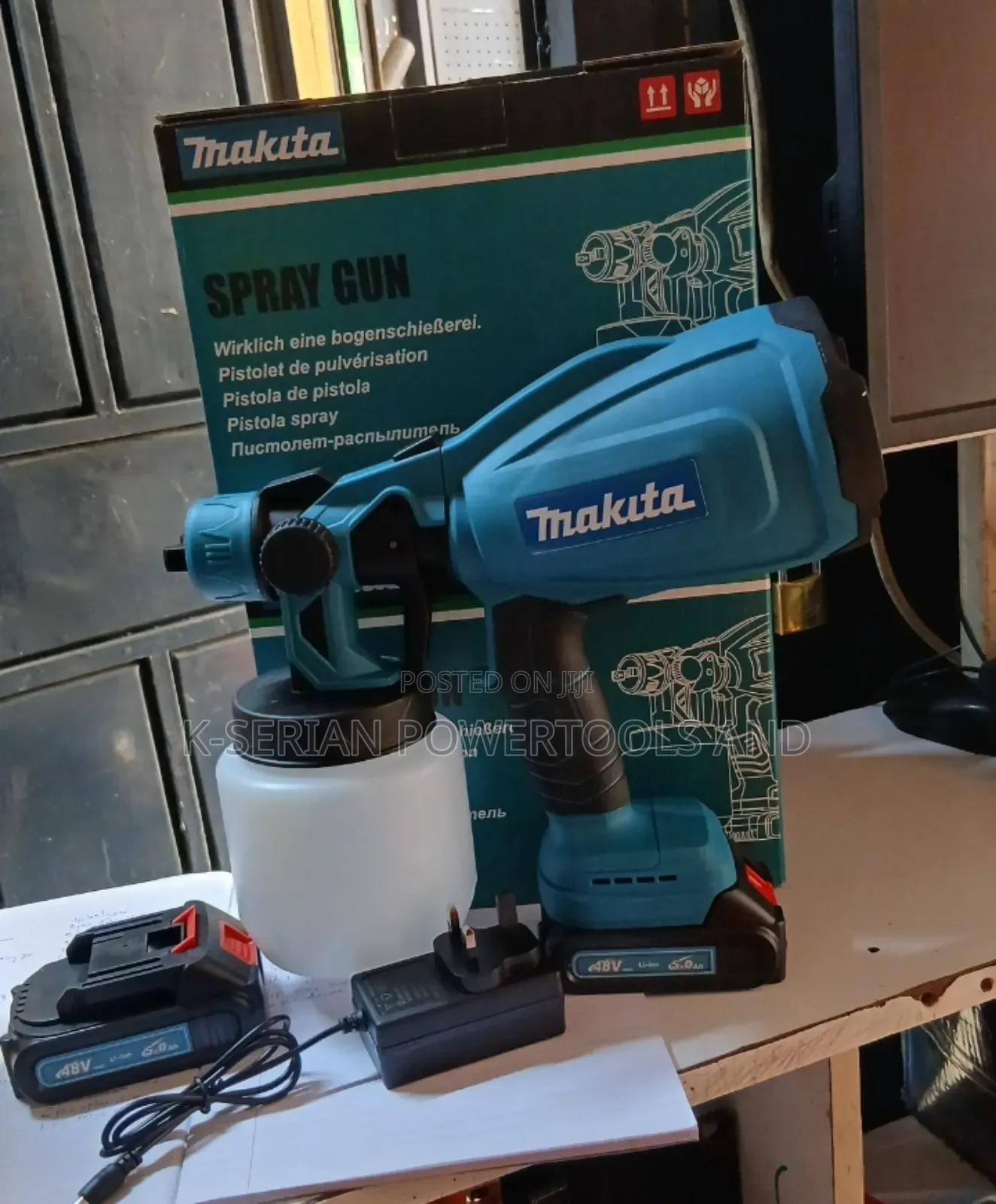 Original Makita Spray Gun/Rechargeable Spray Gun