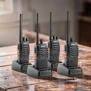 Portable Long Range Baofeng Bf-888s Walkie Talkie Radio Calls-4 Pieces