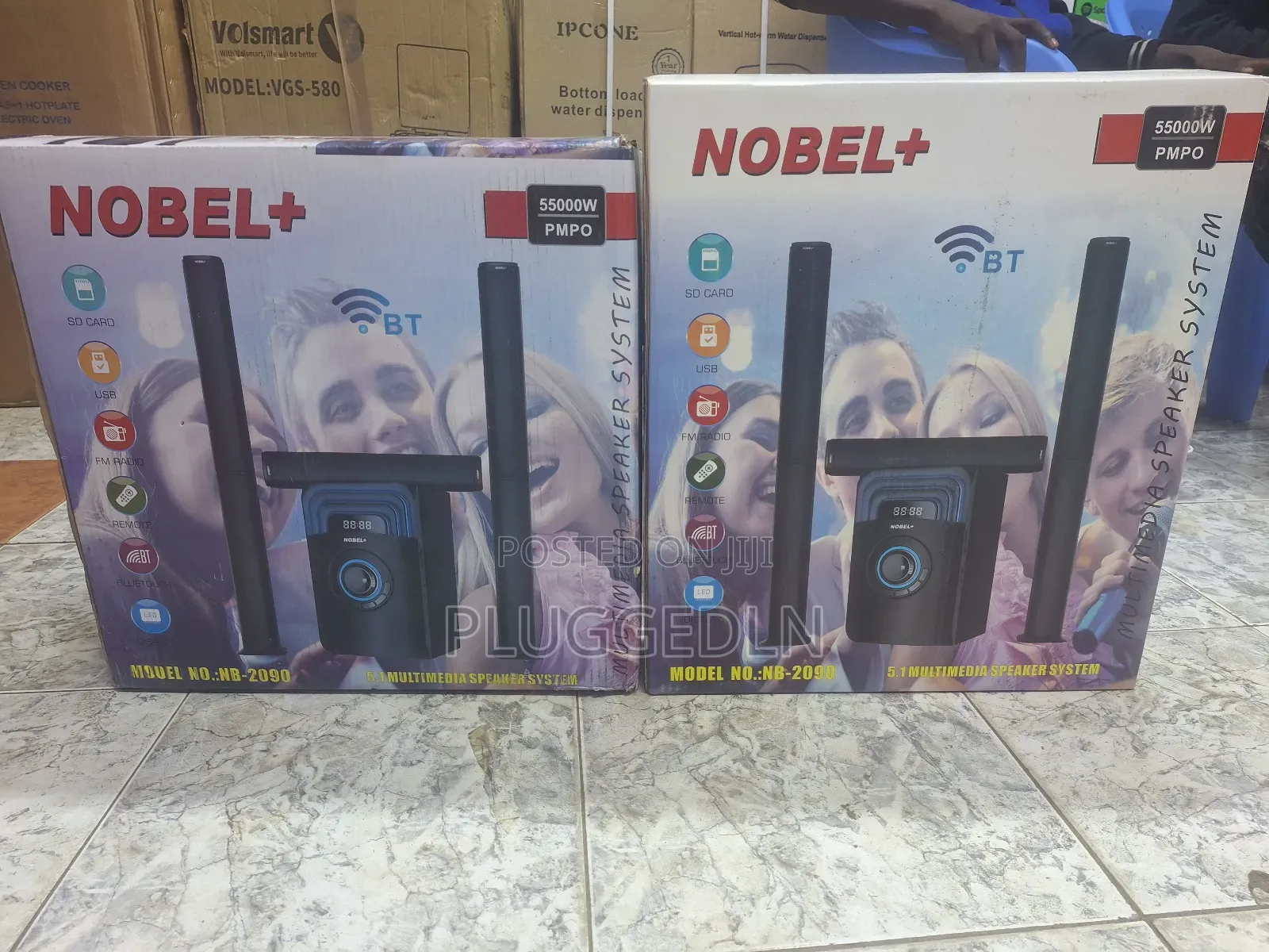 Nobel Nb-2090 5.1 Channel Home Theater System