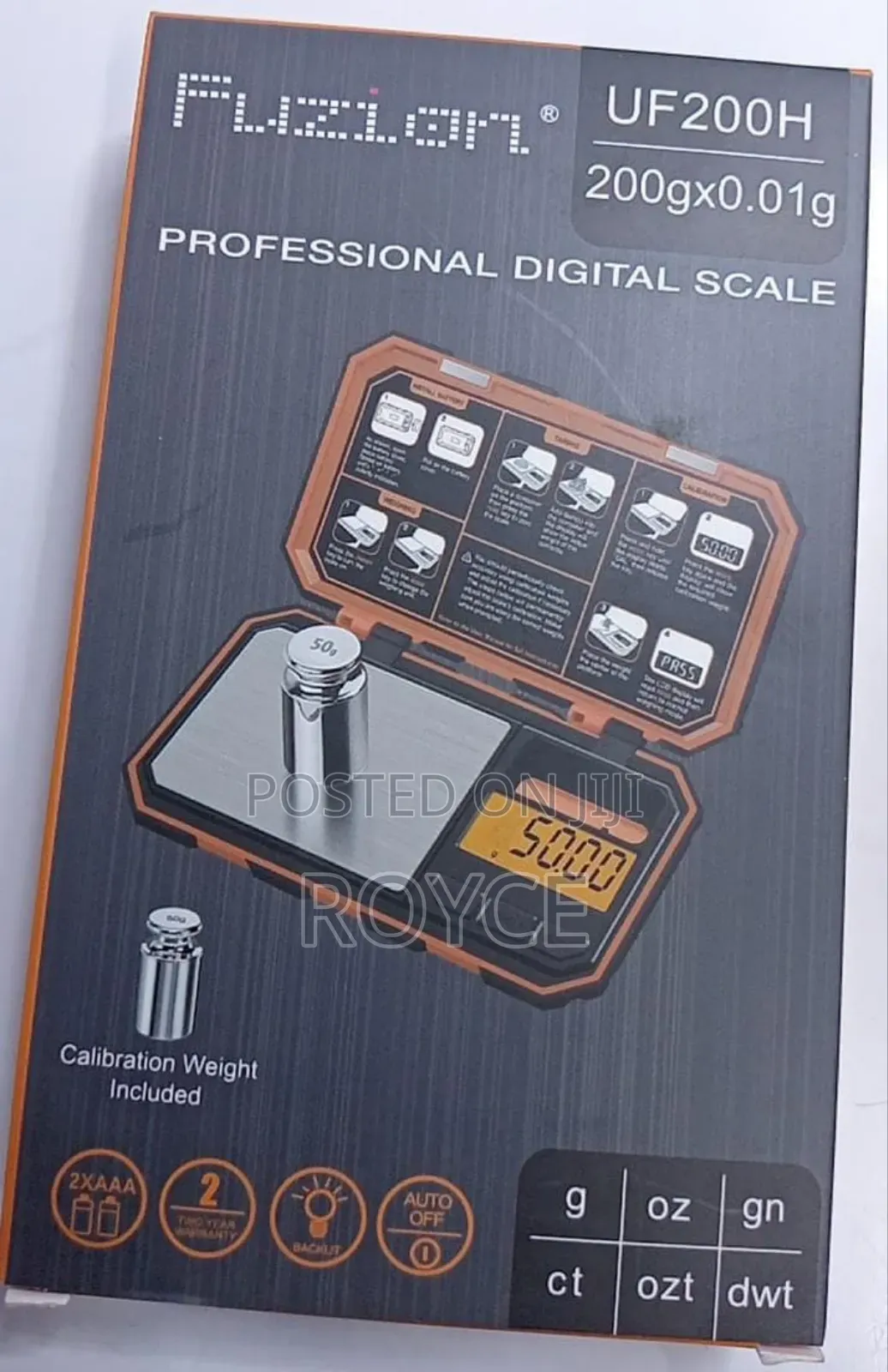 Portable 200g Lcd Pocket Scale