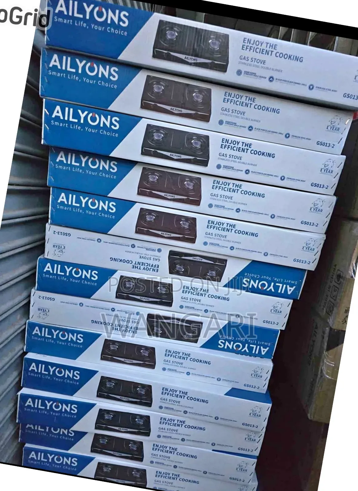 Brand New Ailyons 2 Burner Steel