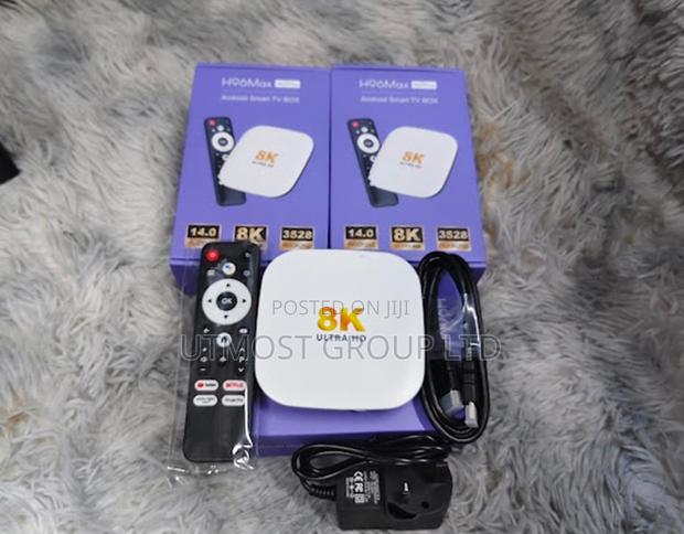 H96 Max Android 14 Tv Box Uhd 4gb Ram 128gb Wifi - thumbnail 3