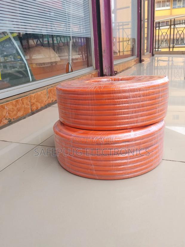 50m Gas Pipe (Copper/Rubber) - Safe Durable LPG Installation - main view