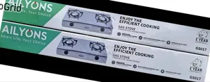 New Arrivals Ailyons 2 Burner Steel