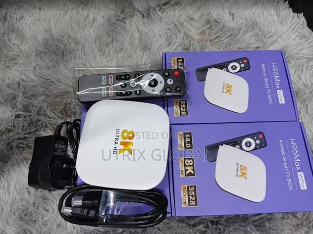 H96 Max Android 14 8k Ultra Hd Tv Box 4gb Ram 128gb