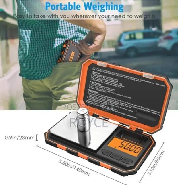 Portable 200g Lcd Pocket Scale - thumbnail 6