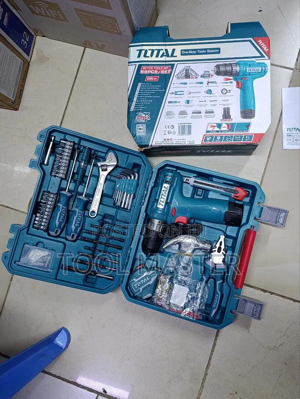 89pc Total Toolset With Cordless Drill - thumbnail 3