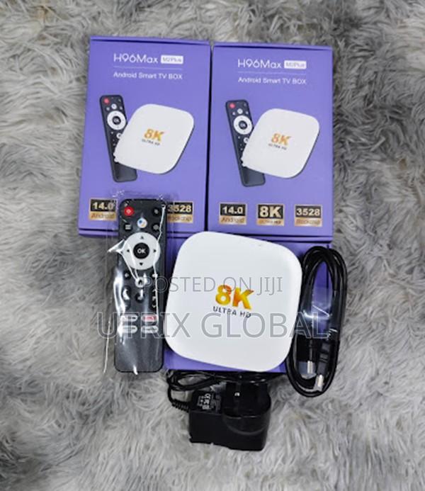 H96 Max Android 14 Smart Tv Box 8k Uhd 4gb Ram 128gb