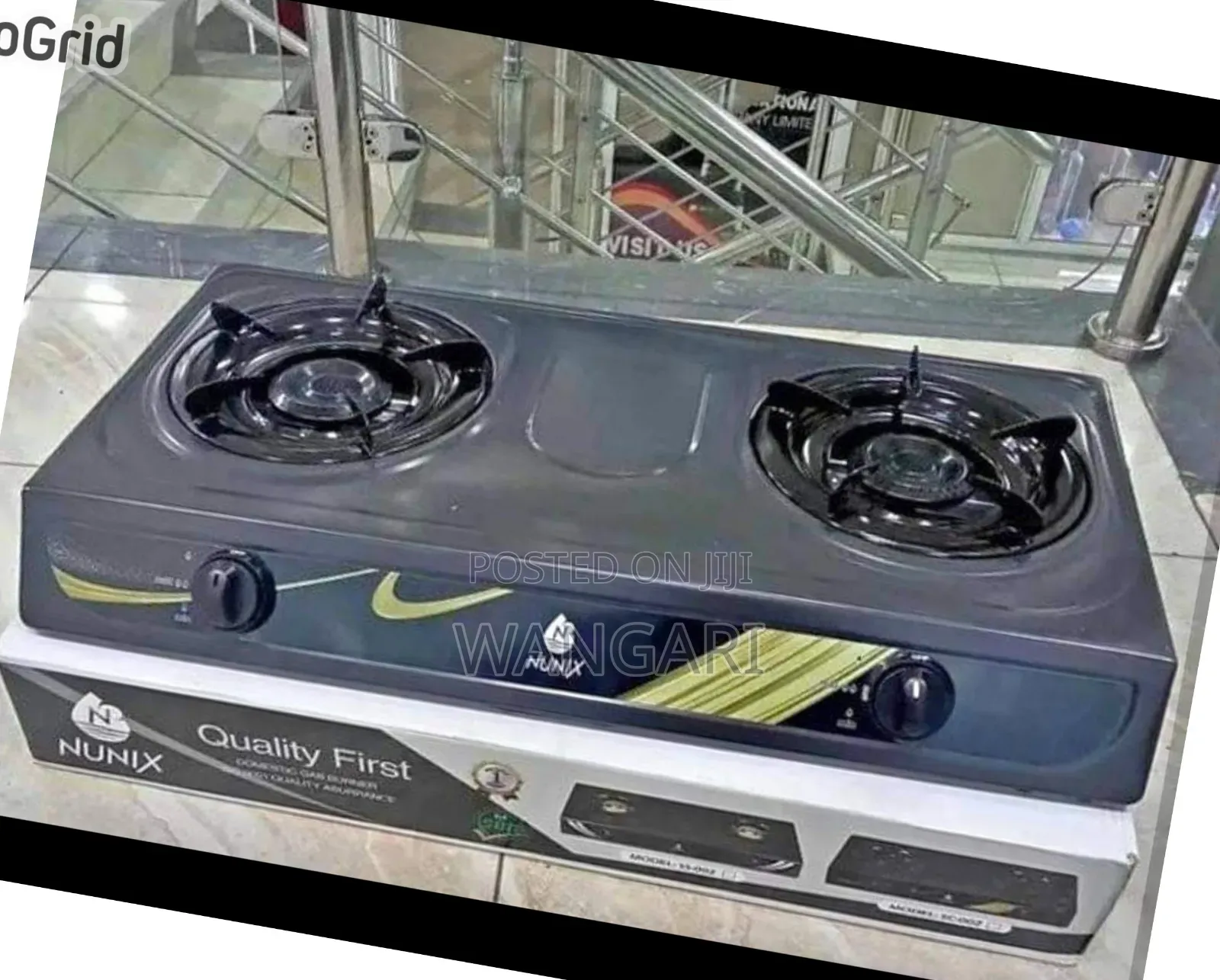 Fare Price Nunix 2 Burner Steel Available