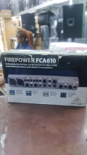 Behringer Firepower Fca610 Midi Interface