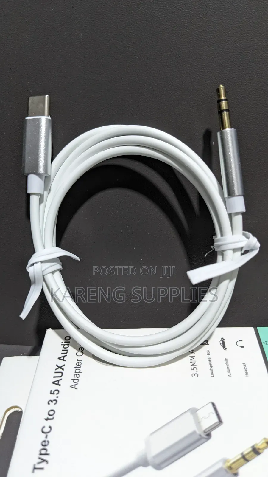 Type-c To 3.5 Aux Audio Cable
