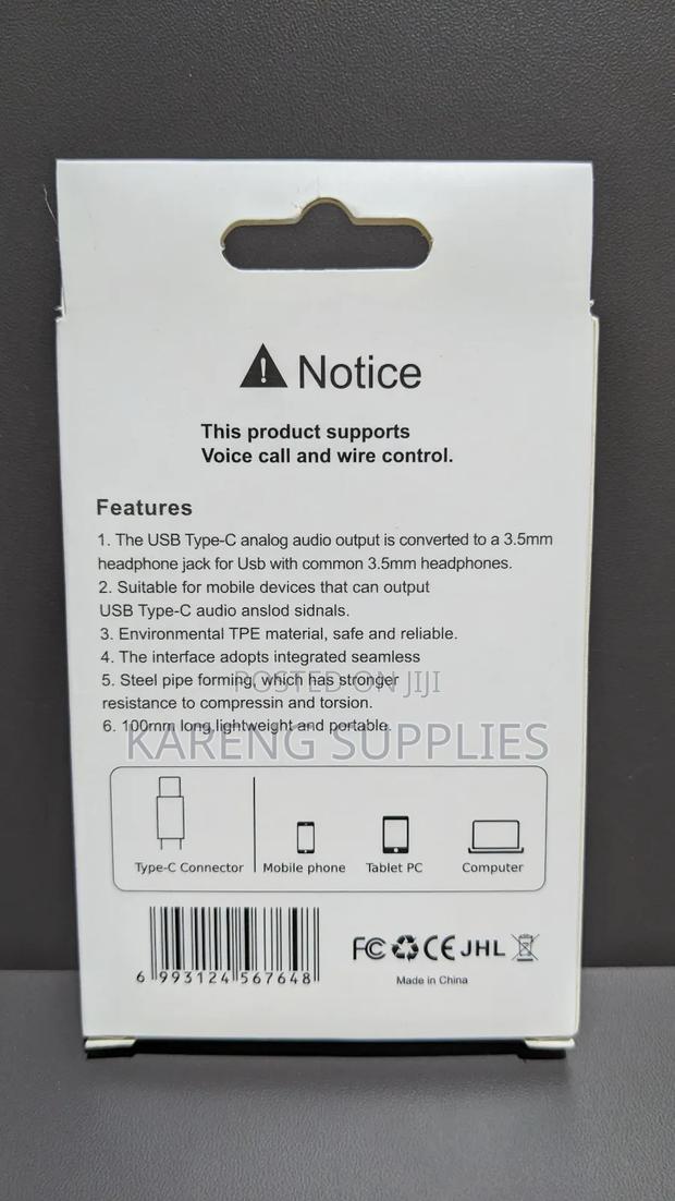 Type-c To 3.5 Aux Audio Cable - thumbnail 3