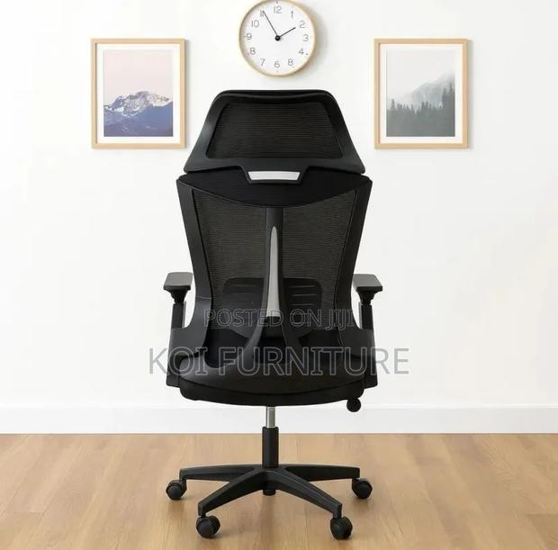 Office Chair; Larma Orthopedic High Backrest Chair - thumbnail 3
