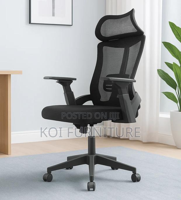 Office Chair; Larma Orthopedic High Backrest Chair - thumbnail 9