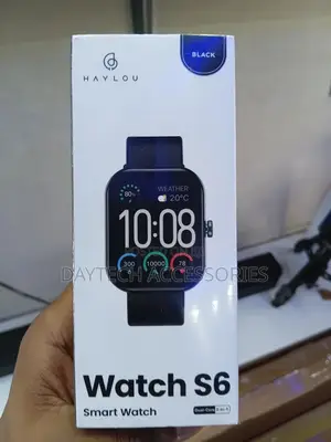 This Is a Haylou Watch S6 Smart Watch.