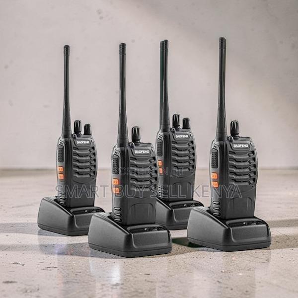 Portable Plug and Play Baofeng Bf-888s Walkie Talkie Radio Calls- 4pcs