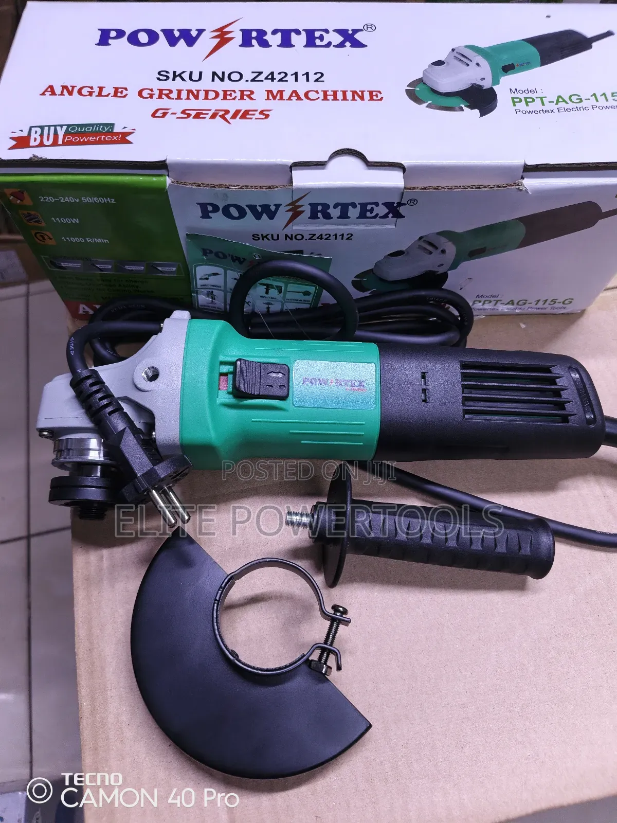 Power Tex 4" Angel Grinder