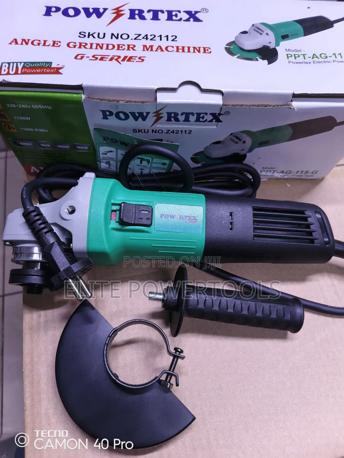Power Tex 4" Angel Grinder