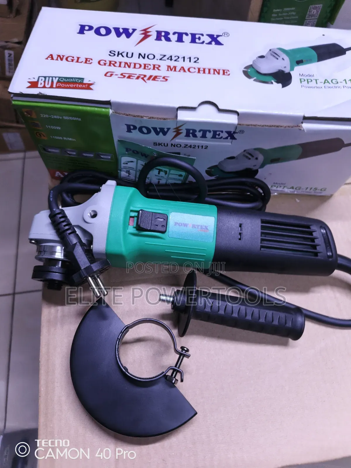 Power Tex 4" Angel Grinder