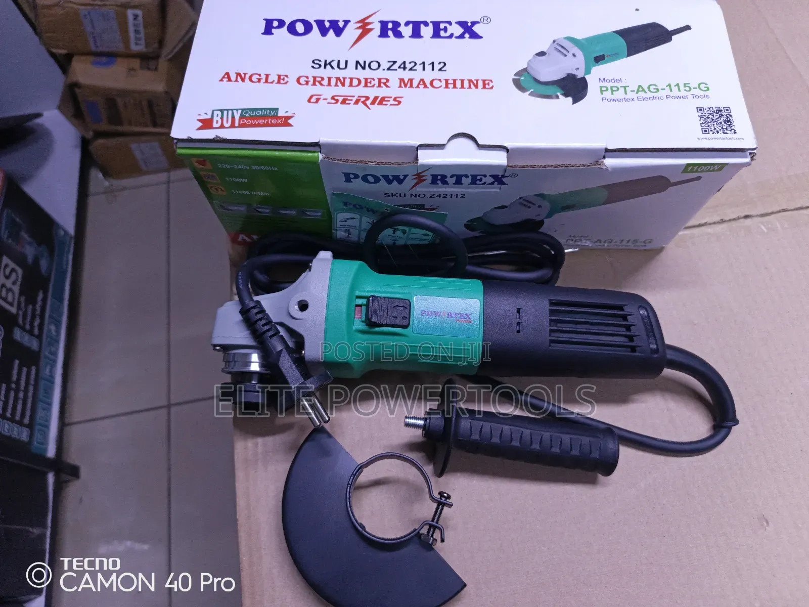 Power Tex 4" Angel Grinder