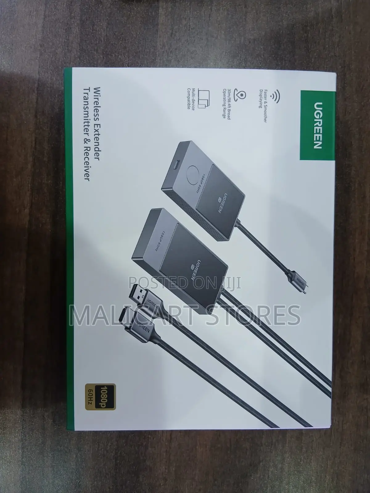 Ugreen Cm737 Wireless Hdmi Transmitter and Receiver 1080p at 60hz