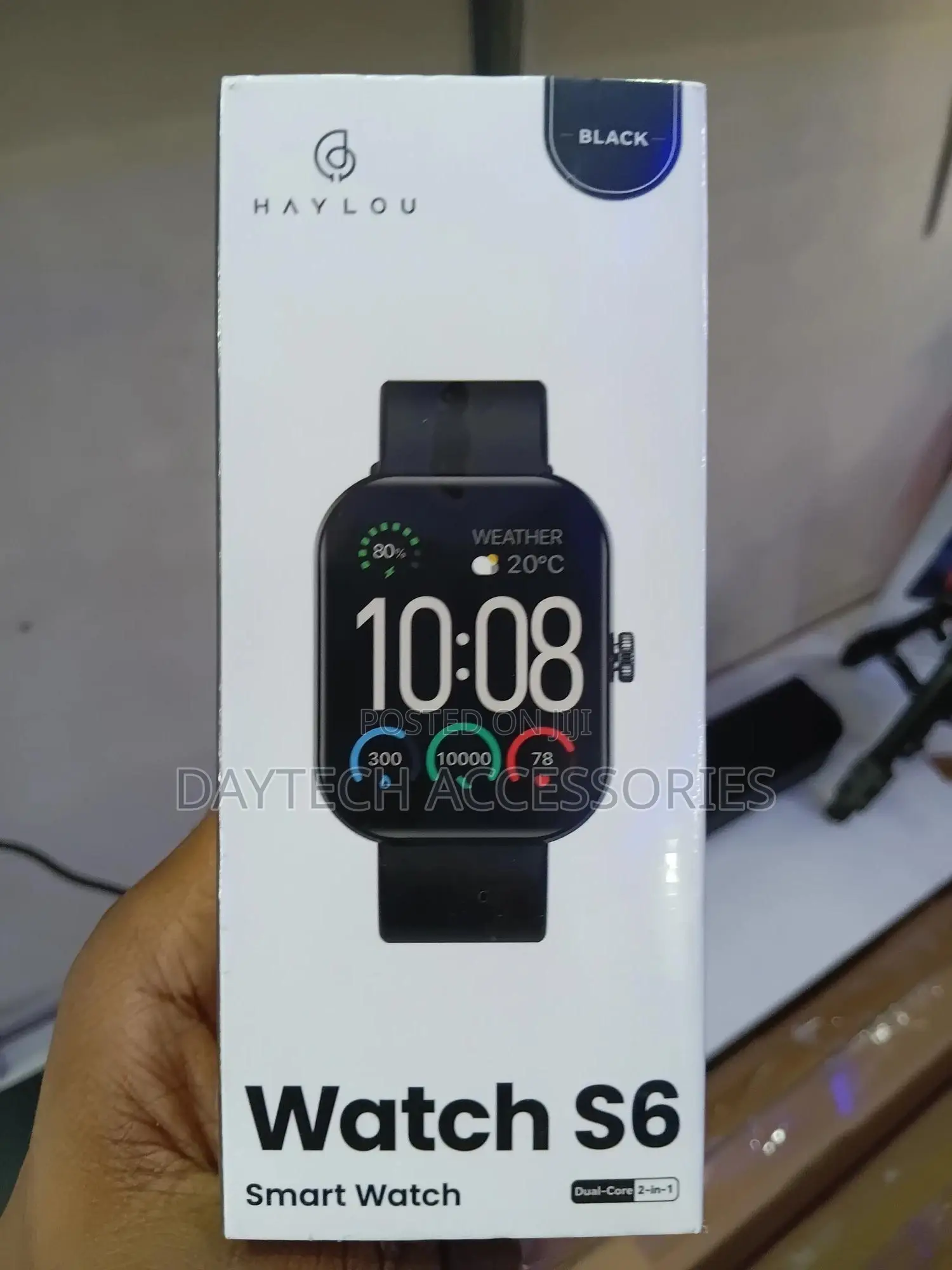 Haylou Watch S6 Smartwatch 2.01-Inch Hd Screen.
