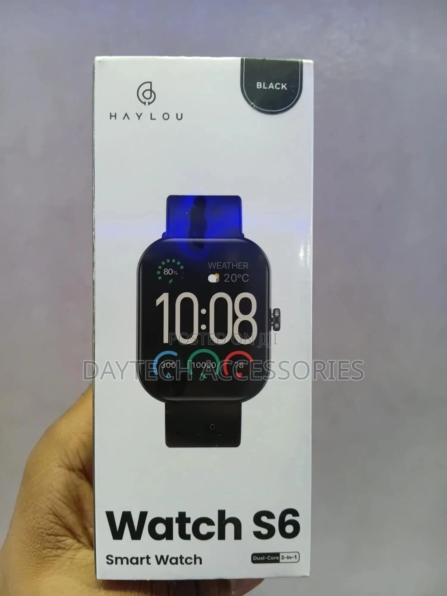 Haylou Watch S6 Smartwatch 2.01-Inch Hd Screen.