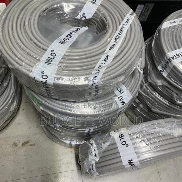 1.5mm Twin With Earth Flat Electrical Cable 90m Domestic Wiring