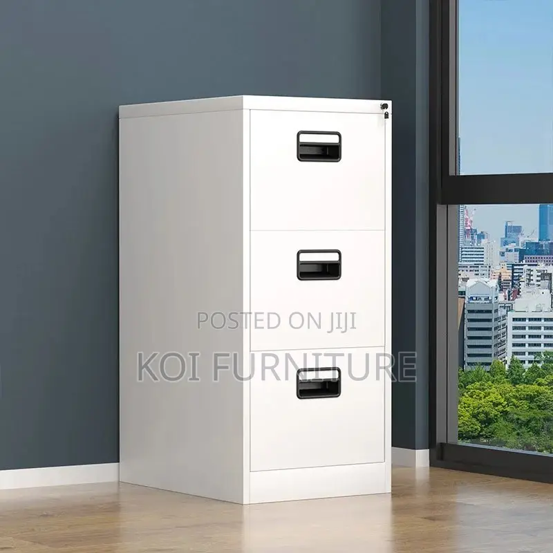 Office Cabinet; Three Drawers Steel Office Filing Cabinet