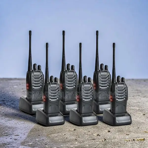Handheld Security Baofeng Bf-888s Walkie Talkie Radio Calls- 6 Pieces