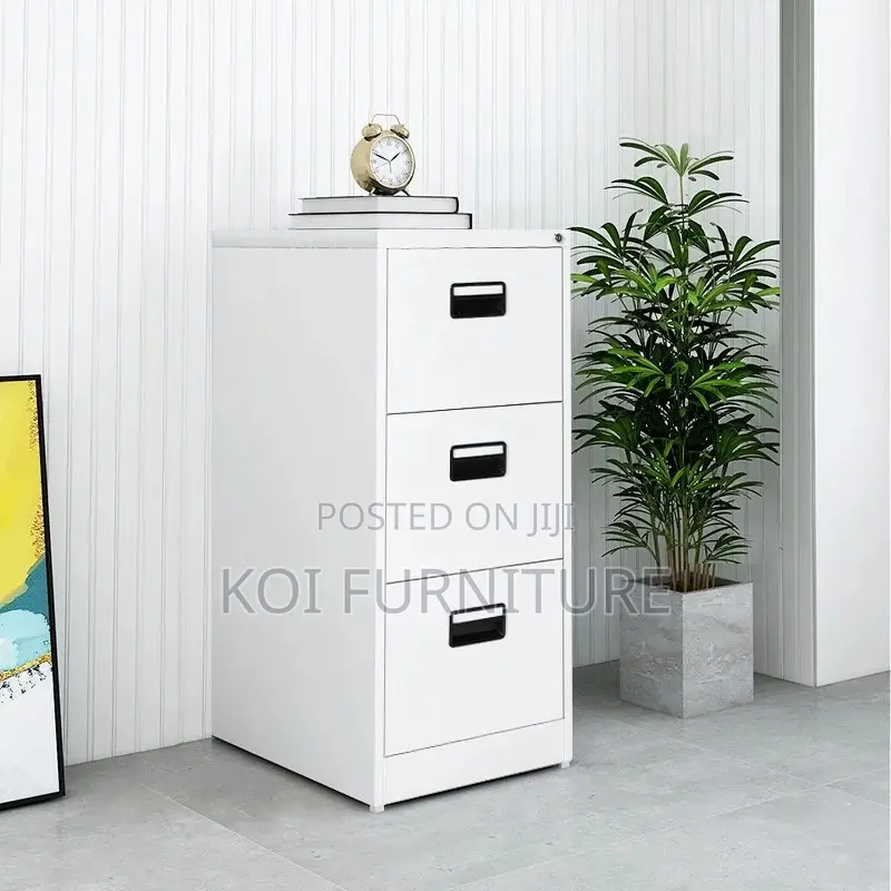 Office Cabinet; Three Drawers Steel Office Filing Cabinet