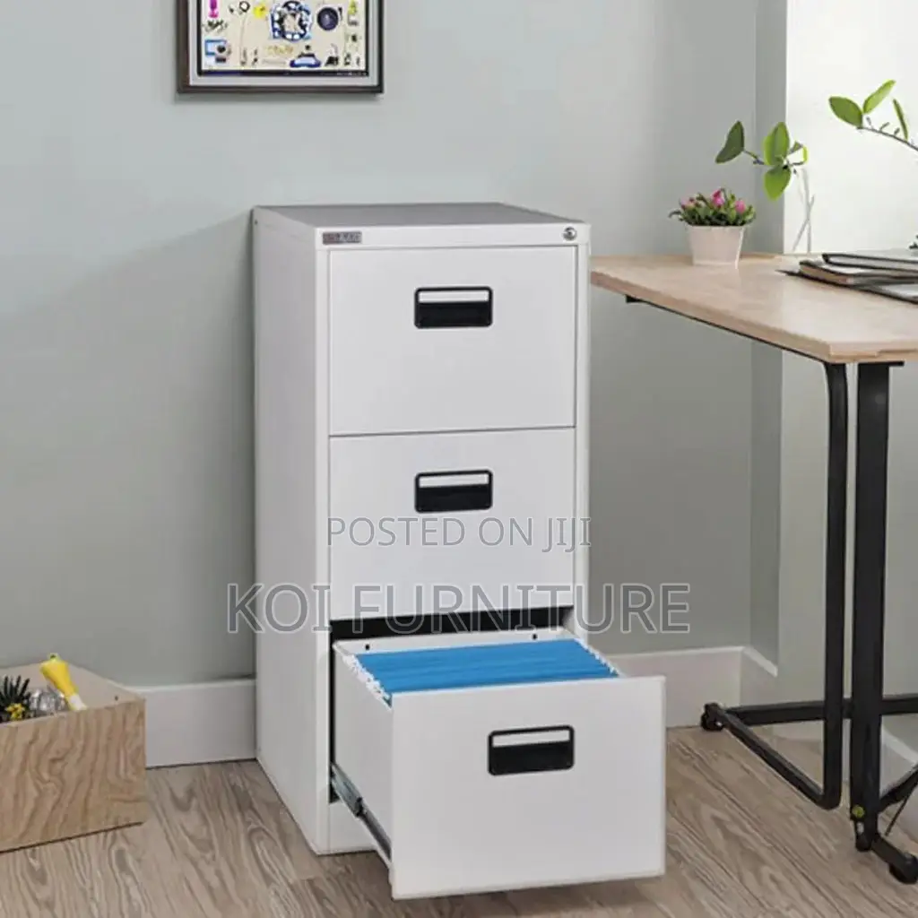Office Cabinet; Three Drawers Steel Office Filing Cabinet