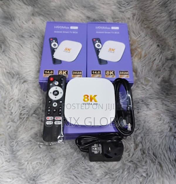 H96 Max Android 14 Tv Box 4gb Ram 128gb 8k Uhd Media Player - thumbnail 2