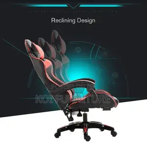 Office Chair; Red Black Admans Gamers Seat