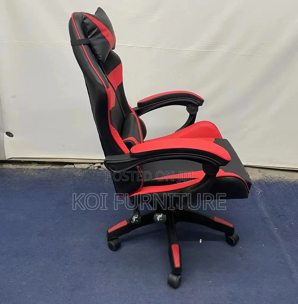 Office Chair; Red Black Admans Gamers Seat