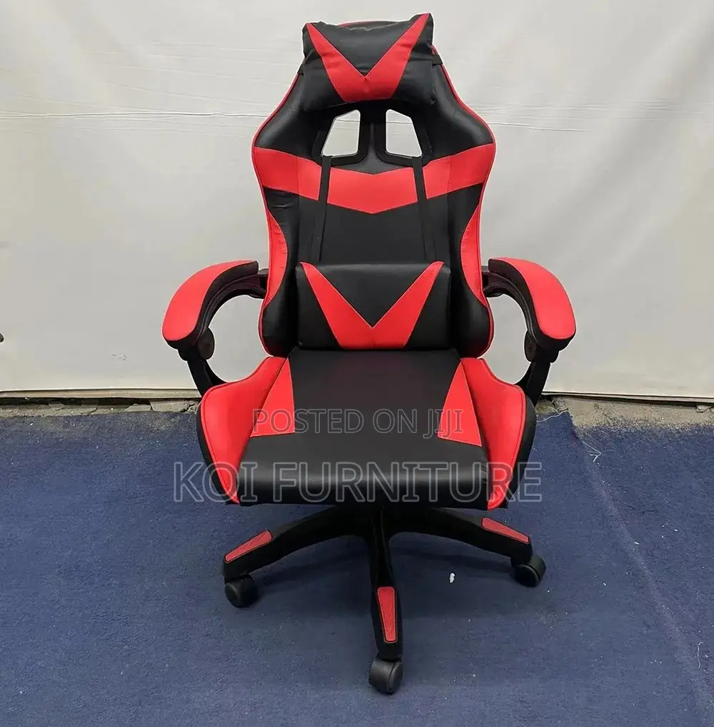 Office Chair; Red Black Admans Gamers Seat