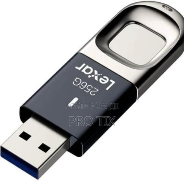 Lexar 256gb Fingerprint F35 Usb 3.0 Flash Drive