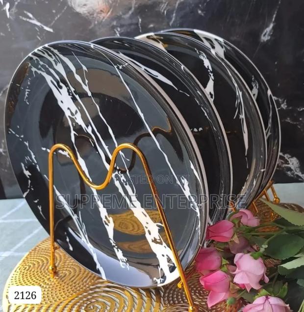 Black Ceramic Plates