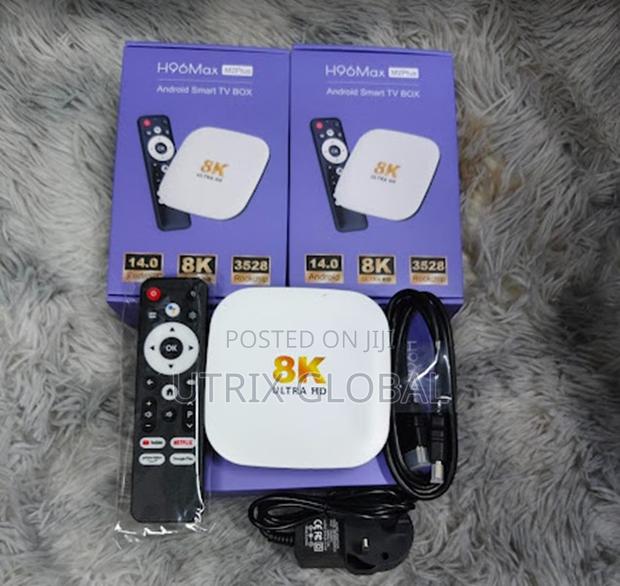 H96 Max 8k Android Smart Tv Box 4gb Ram 128gb Fast Streaming