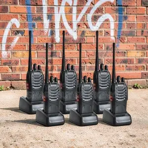 Security Portable Baofeng Bf-888s Walkie Talkie Radio Calls- 6 Pieces