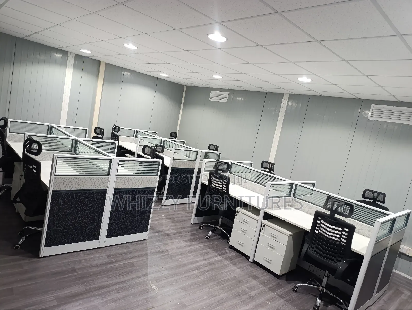 Modern Office  Workstation Table ( 4 User)