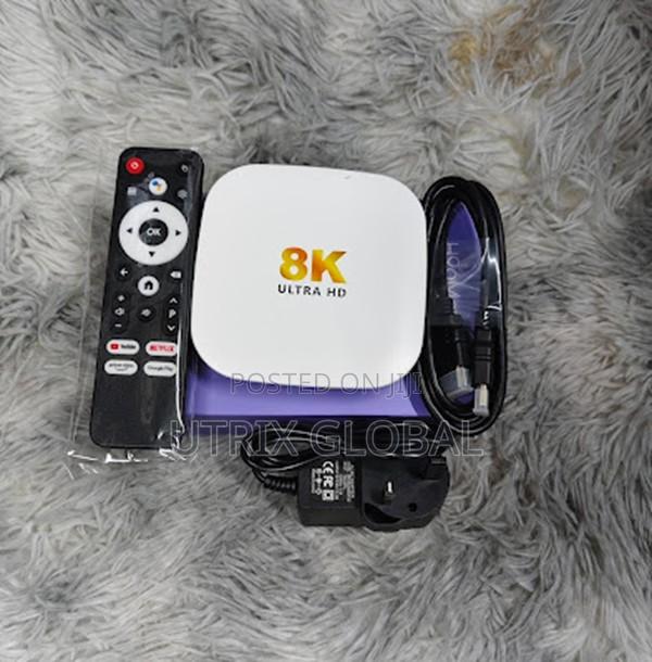H96 Max 8k Android Smart Tv Box 4gb Ram 128gb Fast Streaming - thumbnail 2