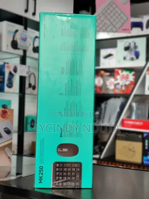 Logitech Mk250 Keyboard Bluetooth With a Mouse