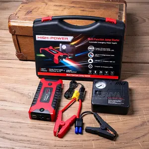 Heavy Duty 12v 99800mah Battery Booster With Air Compressor Pump