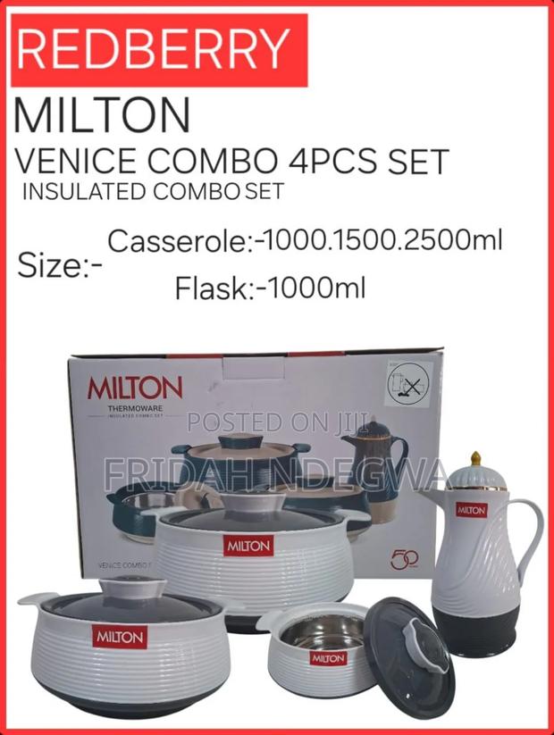 Redberry Premium Range Plastic Designer Hotpot Milton