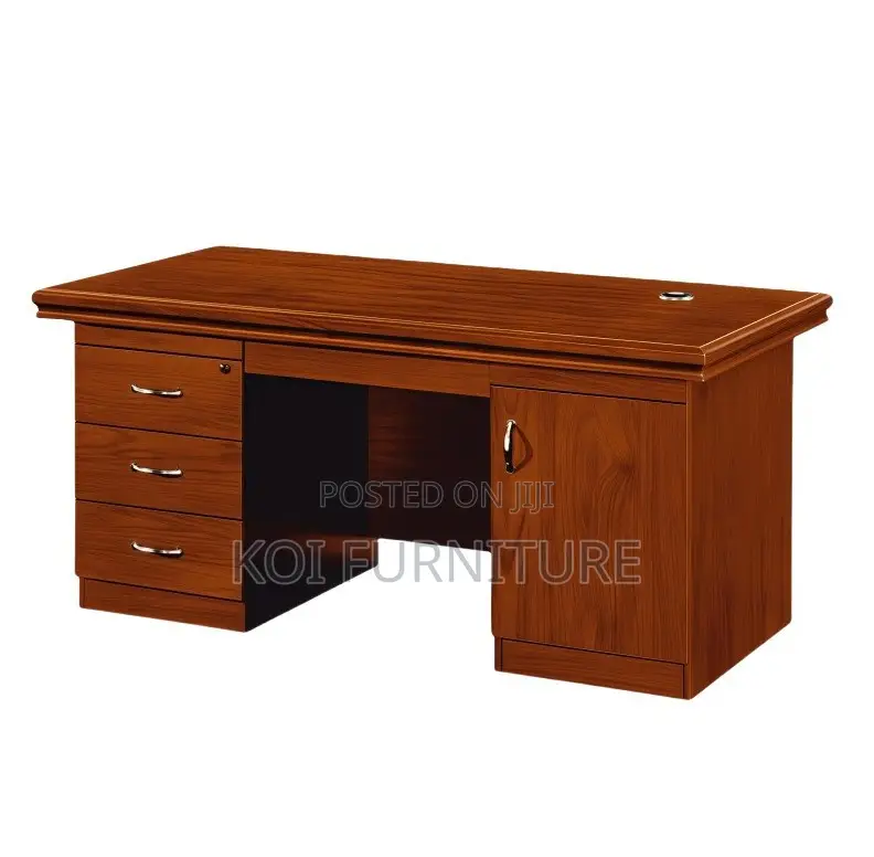 Office Desk; 1.4m Executive Desk Made From Mahogany