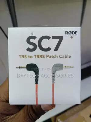 Rode Sc7 3.5mm TRS to TRRS Patch Cable for Videomic Go